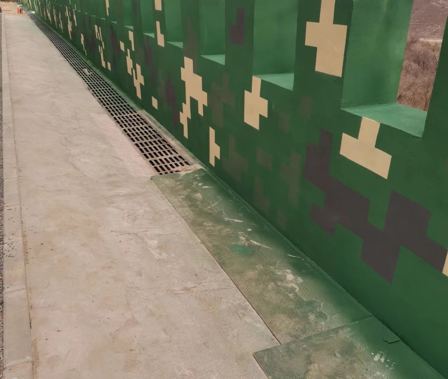 齐齐哈尔围墙迷彩喷涂,数迷彩漆